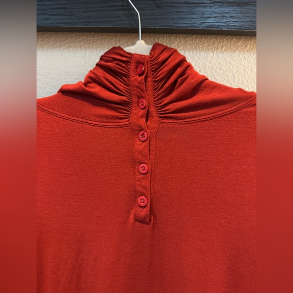 Peruvian Connection Portobello Road Long-sleeve Turtleneck Dress,XL Size X-large - Picture 5 of 10